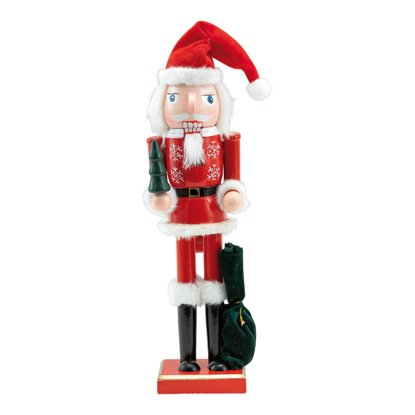 Nussknacker "Weihnachtsmann", 38cm aus Holz