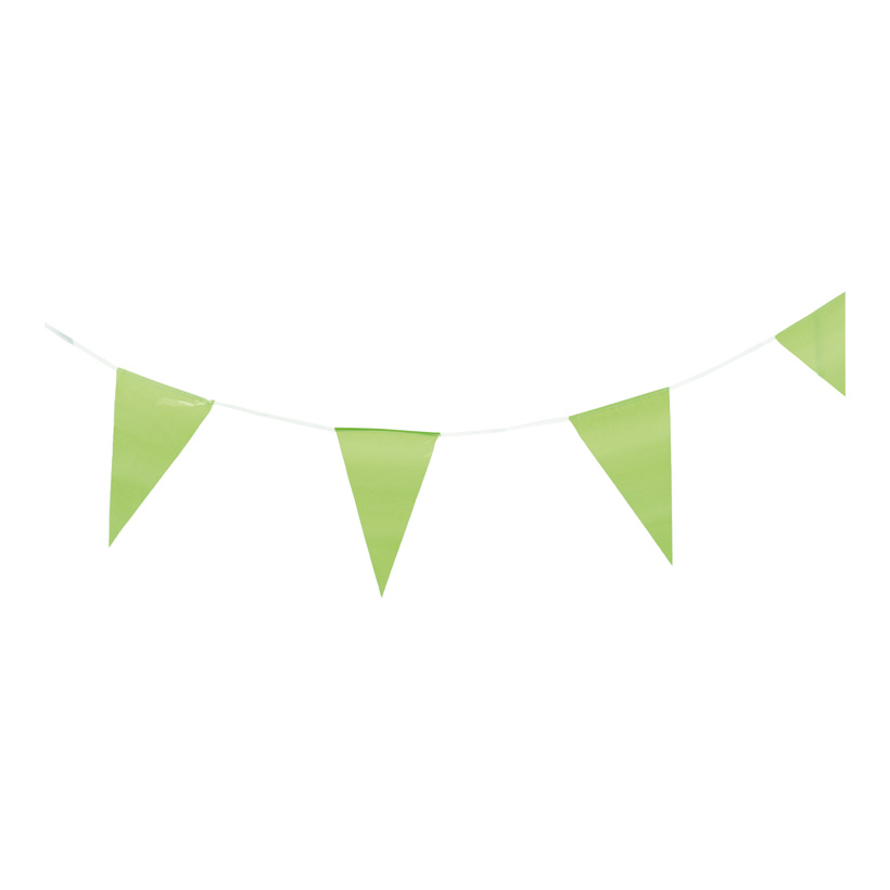 # Wimpelkette, 10m, 15-fach, Wimpel 20x30cm, PVC, wetterfest