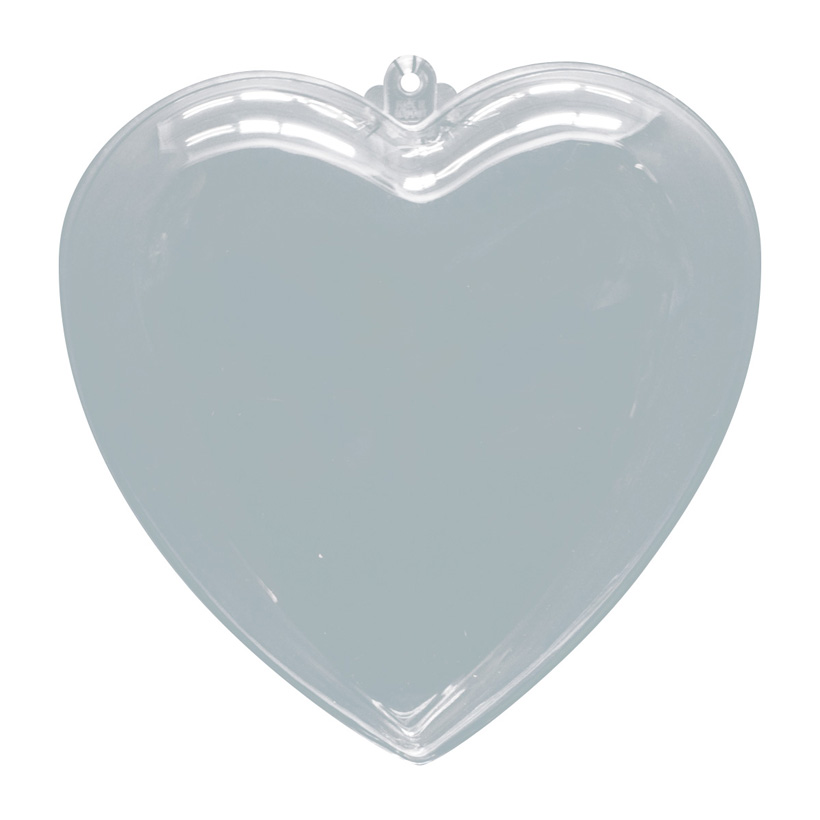 # Heart, Ø 6cm, plastic, 2 halves, to fill