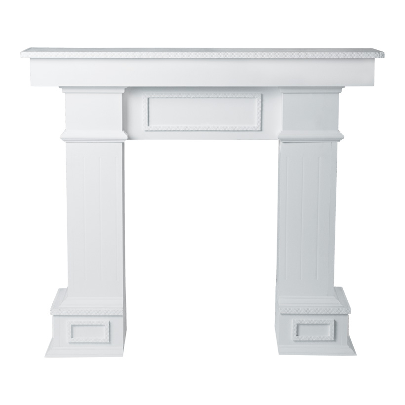 Kamin, 126x110x28cm, Styropor, wird steckbar geliefert