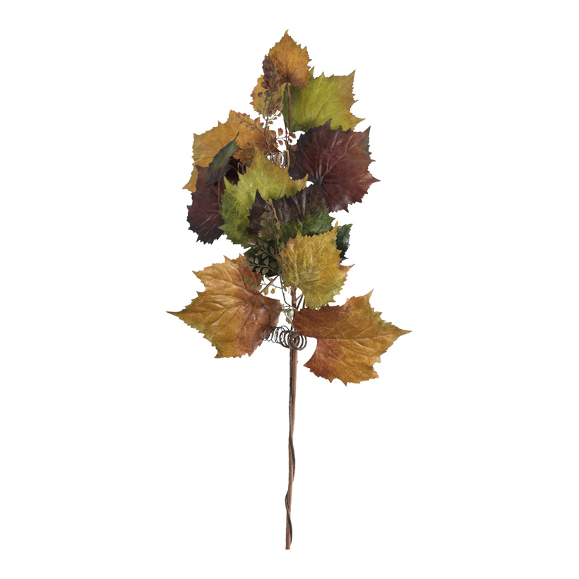 Branche de feuille de vigne, 107cm décorée