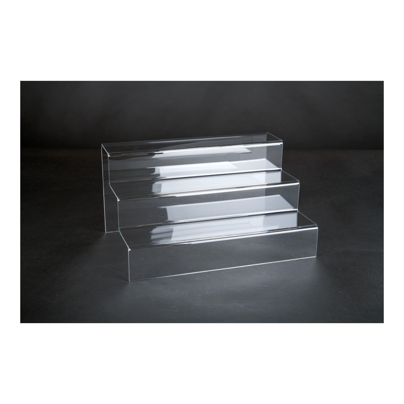 # Acrylic decoration step, 21x30x16cm 3-fold, for decoration purposes