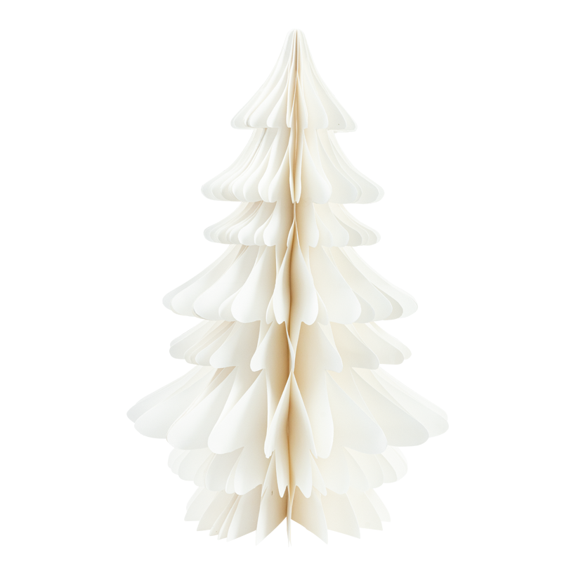 Sapin de Noël, 40cm en carton, autoportant, pliable, fermeture magnétique