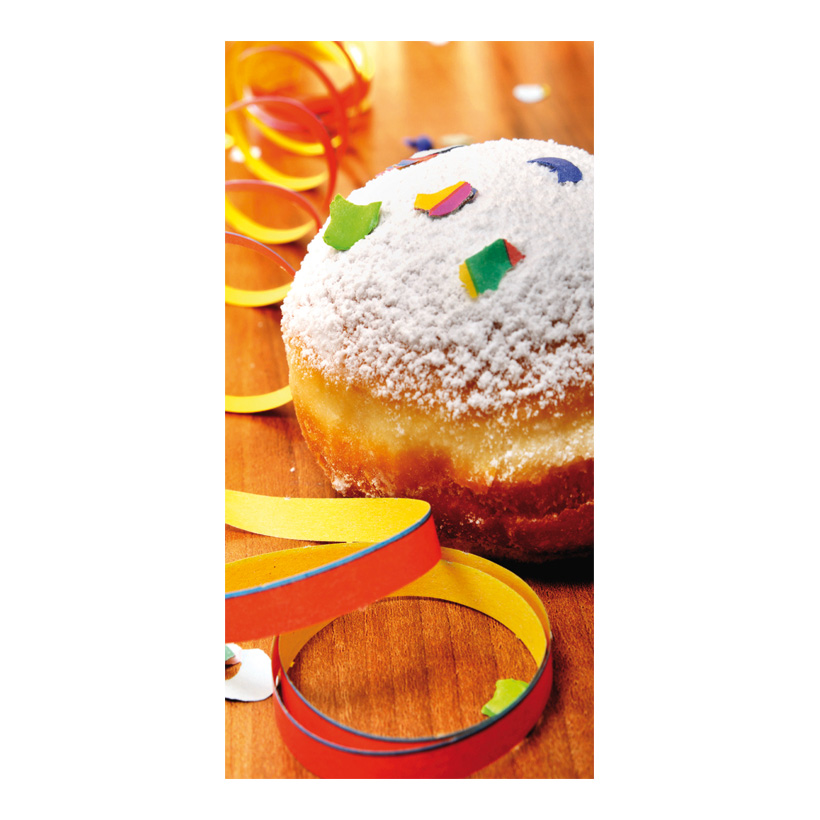 # Motivdruck "Krapfen", 80x200cm Stoff