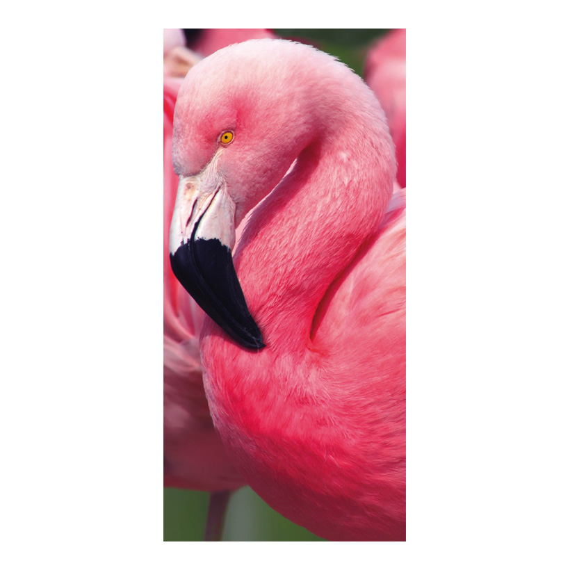 # Motivdruck  "Flamingo", 180x90cm Stoff