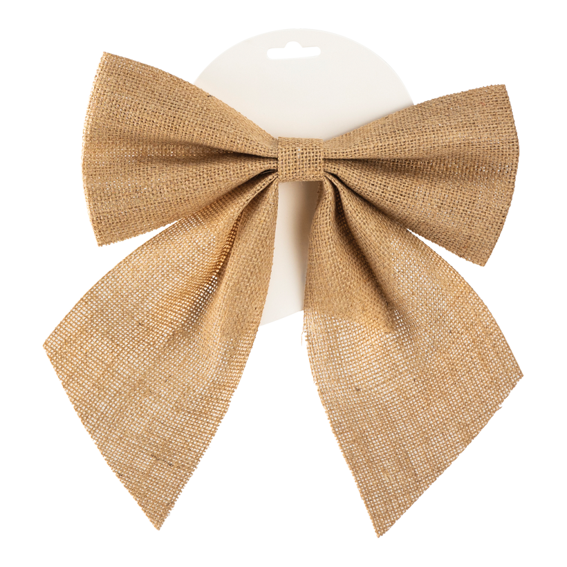 Bow, 28x24cm out of jute