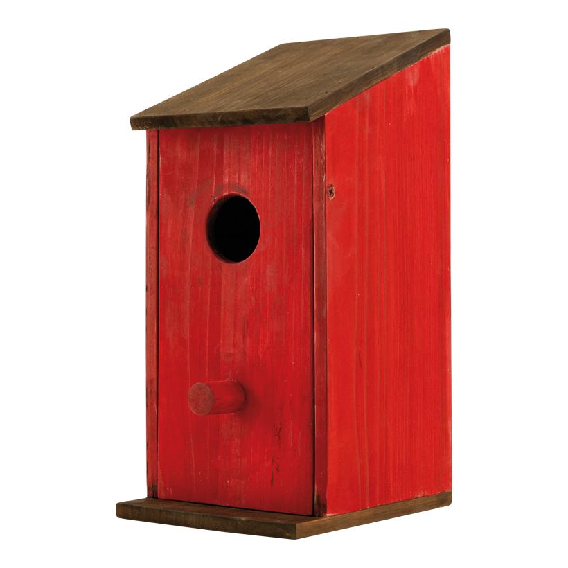 Bird house, 31x17x14cm out of wood, foldable