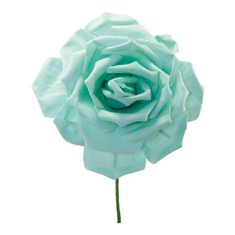 Rose flower head, Ø 50cm made of foam, with stem