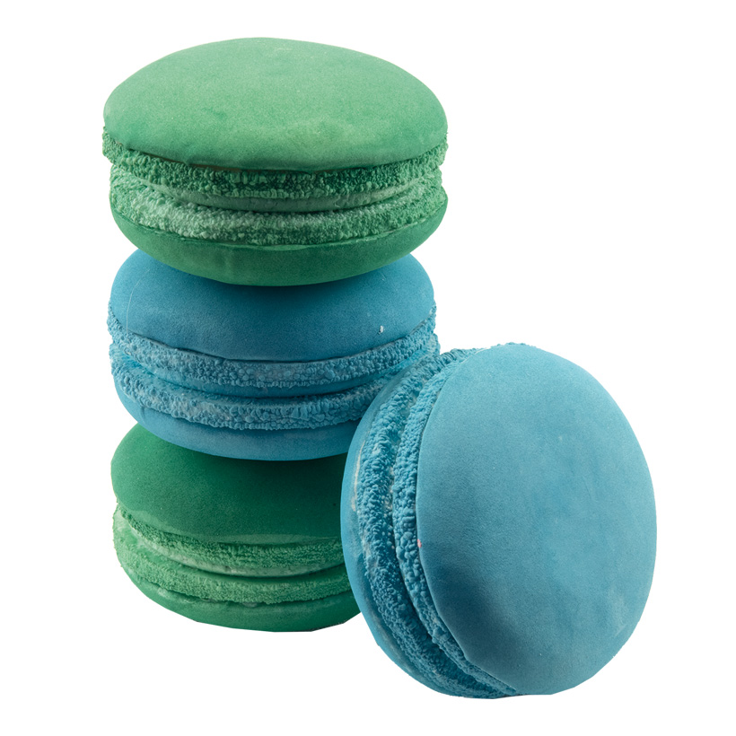 Macarons, Ø 10cm set of 4, made of hard foam