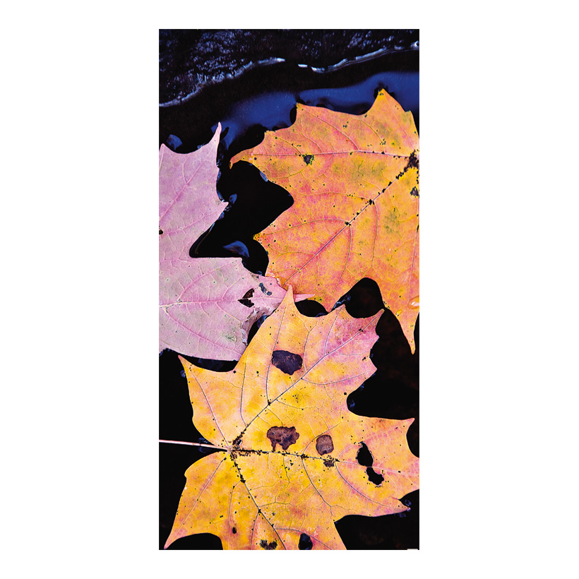 # Banner "Maple leaves", 80x200cm fabric