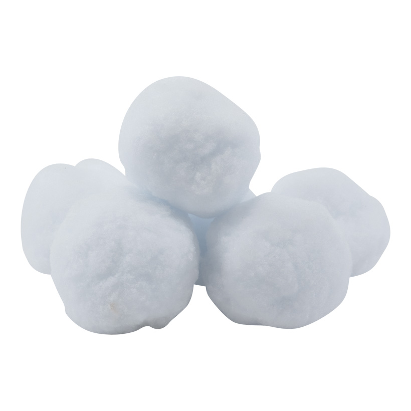 Boules de neige, Ø 10cm 6 Pcs./ sachets en ouate