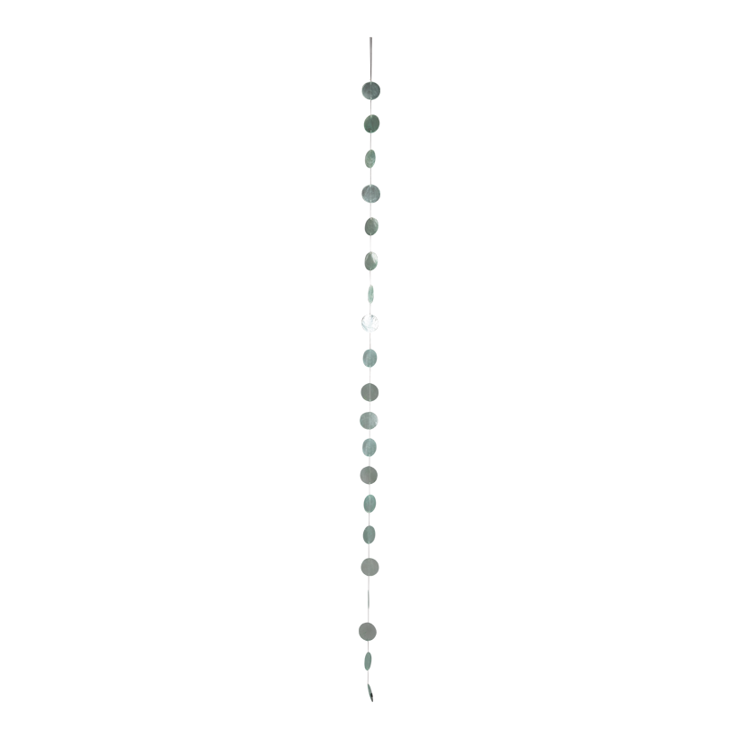 Muschel Girlande, 180x5cm aus Capiz