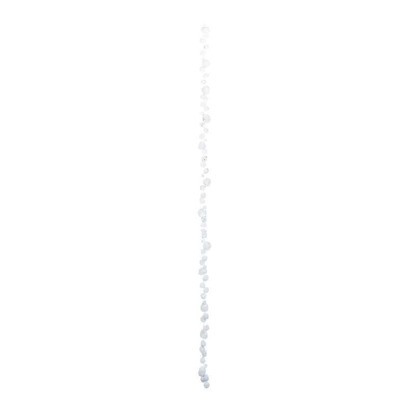 Schneeballkette, Ø 1-3 cm 150 cm Styropor
