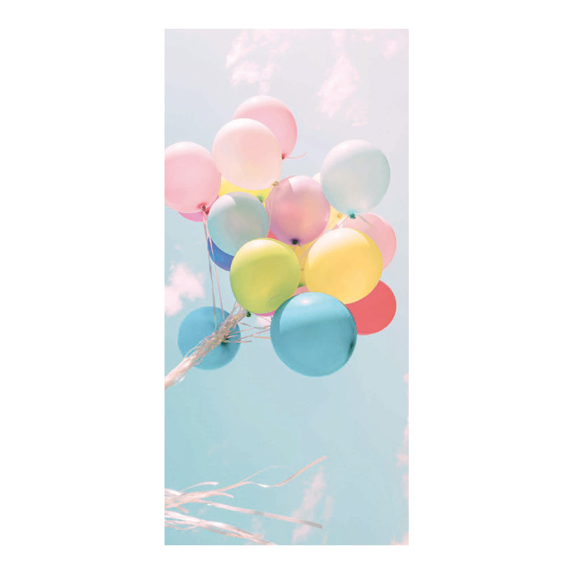 Motivdruck Ballons, 80x200cm aus Stoff