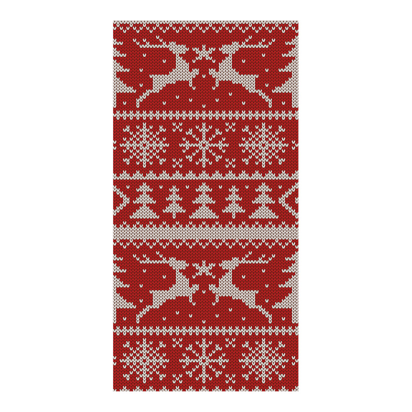 # Motivdruck "Strickmuster", 80x200cm Stoff