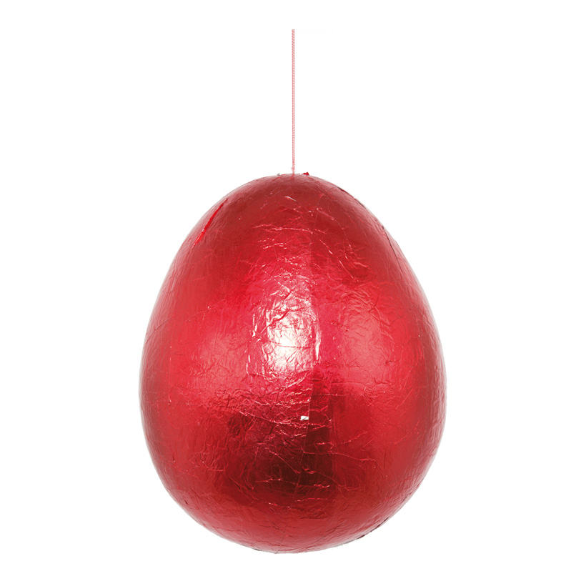 Easter egg, Ø 16cm, styrofoam covered with foil