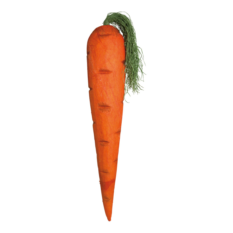 Carrot, 80x16cm, styrofoam covered with paper