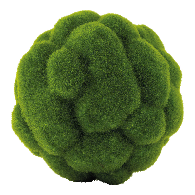 Moosball, 15cm aus Styropor/Kunststoff, beflockt