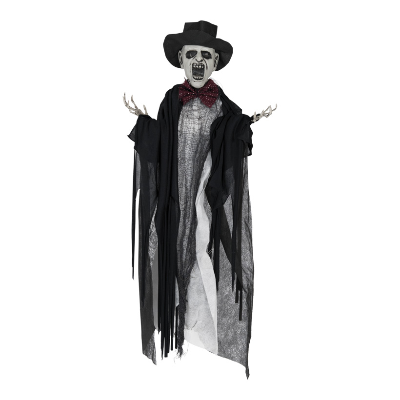 Scary groom, 90cm with hanger and light effects