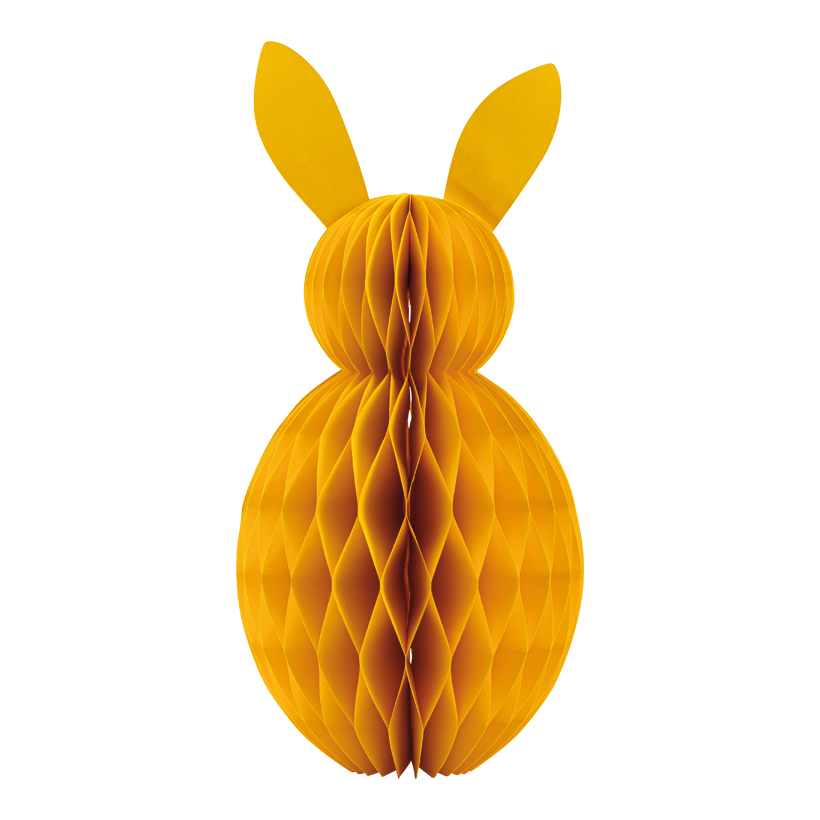 Honeycomb Easter rabbit, 40cm out of kraft paper, foldable, with magnetic closure