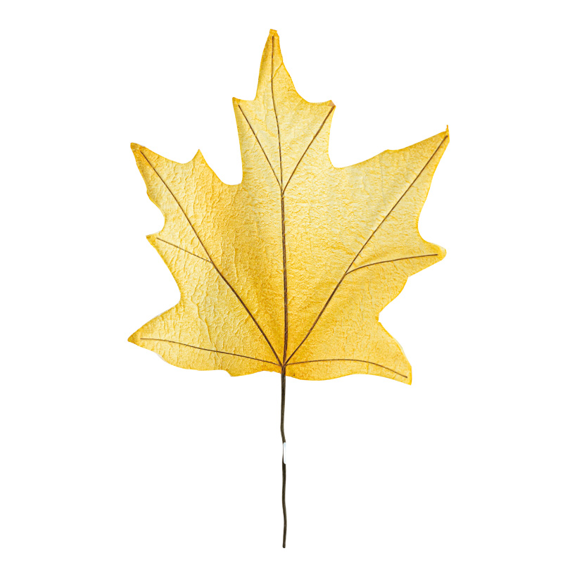 Maple leaf, 35x46cm Blattgröße: 34x30cm one-sided, out of paper