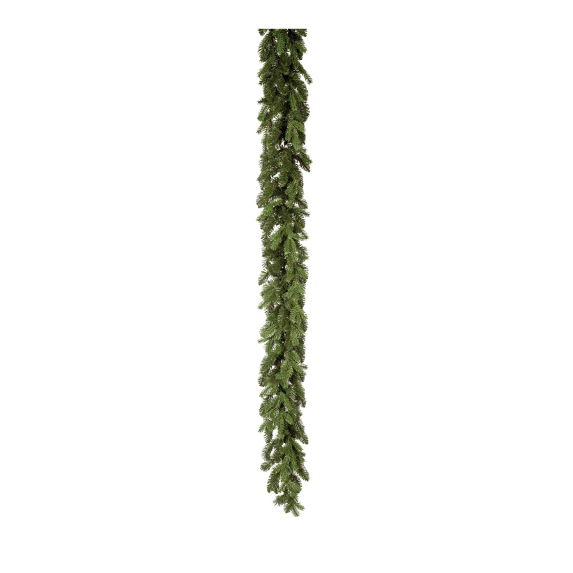 Noble fir garland, 270cm Ø35cm PE/PVC-mix, 366 tips, flame retardant