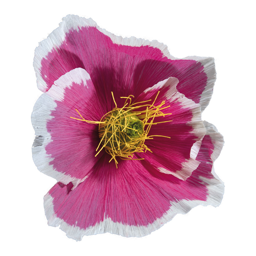 Blossom, Ø35cm made of paper, with short stem