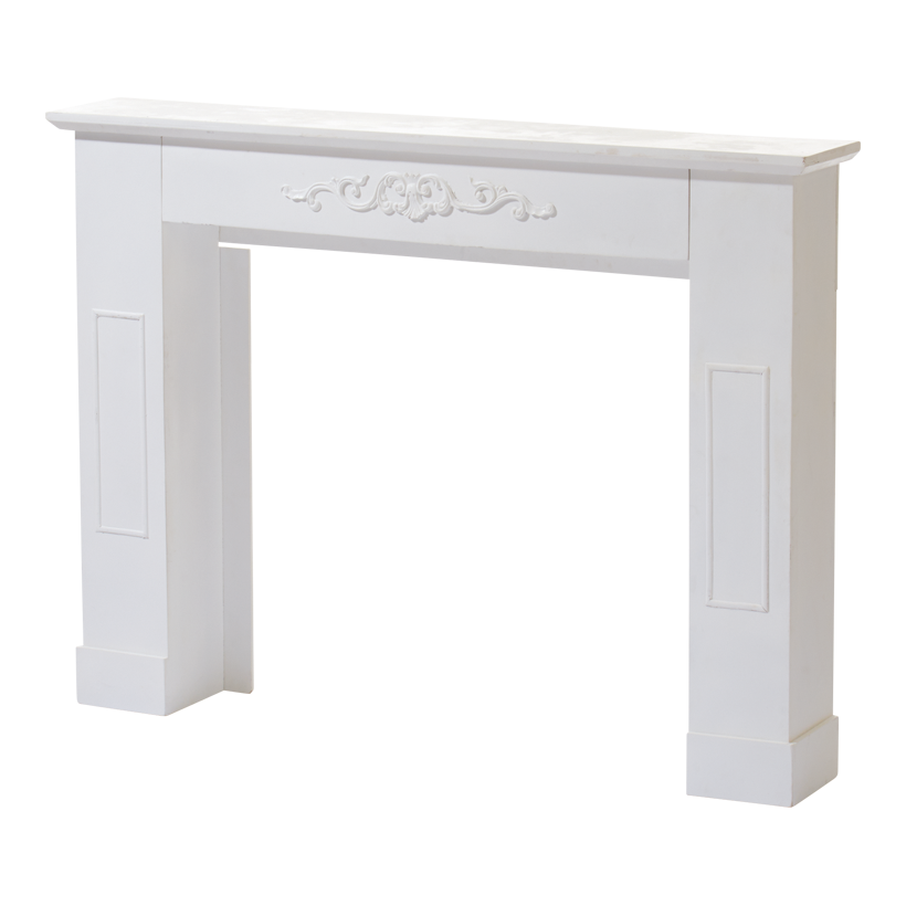 Fireplace 120x90x20cm wood, to be assembled