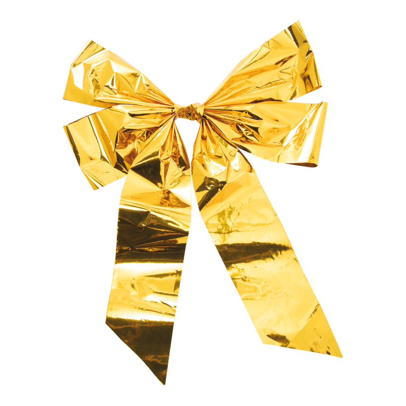 Foil bow, 58x37cm with 4 loops, made of pvc-foil