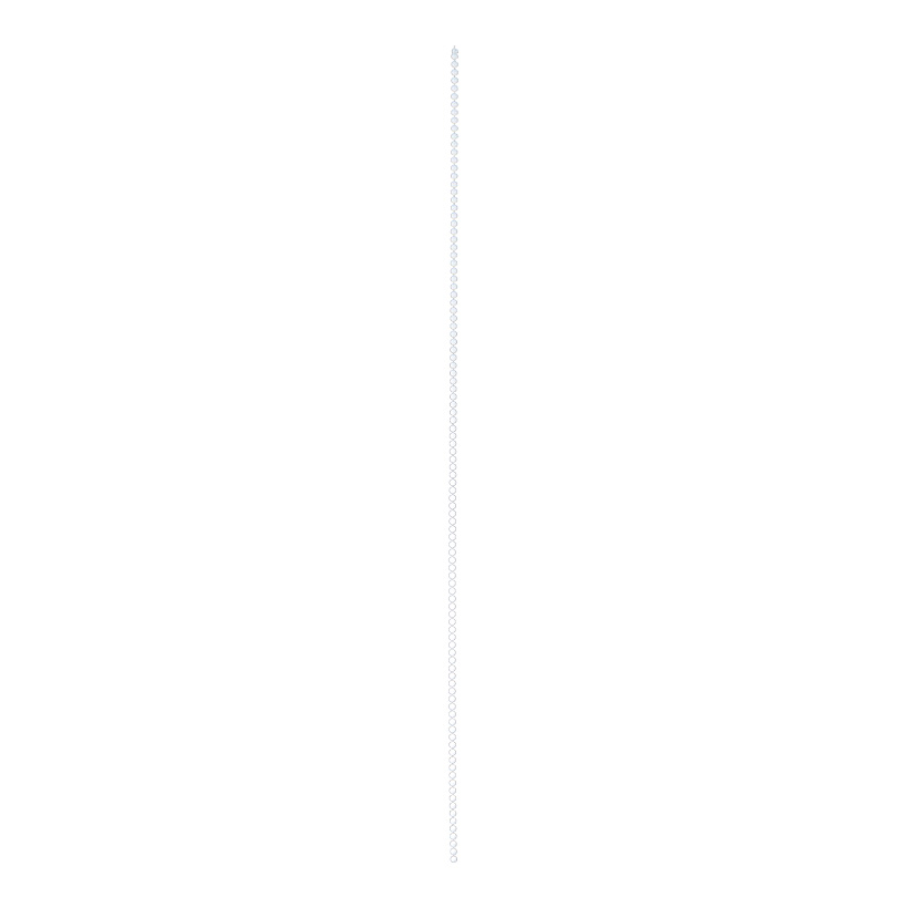 Chaîne de perles, 180cm Ø14mm avec cintre