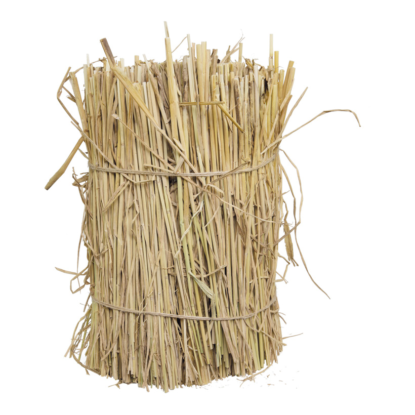 Bale of straw, Ø 30cm, 40cm, round, real straw