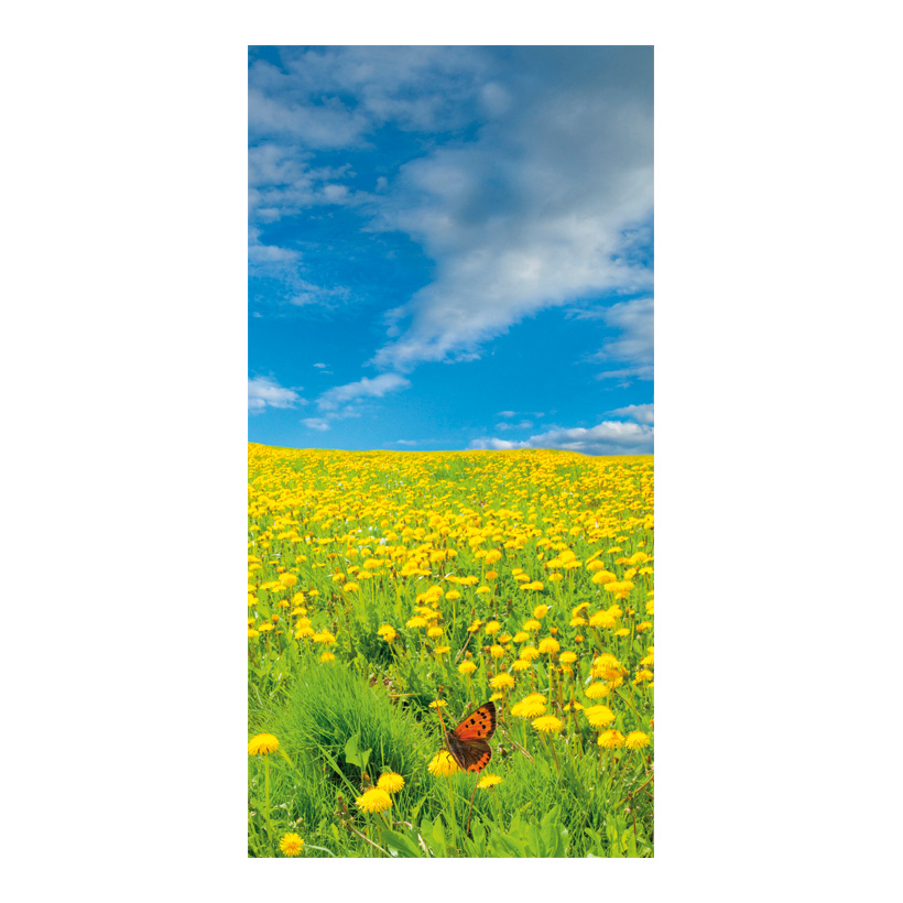 # Motivdruck "Löwenzahnwiese", 180x90cm Stoff