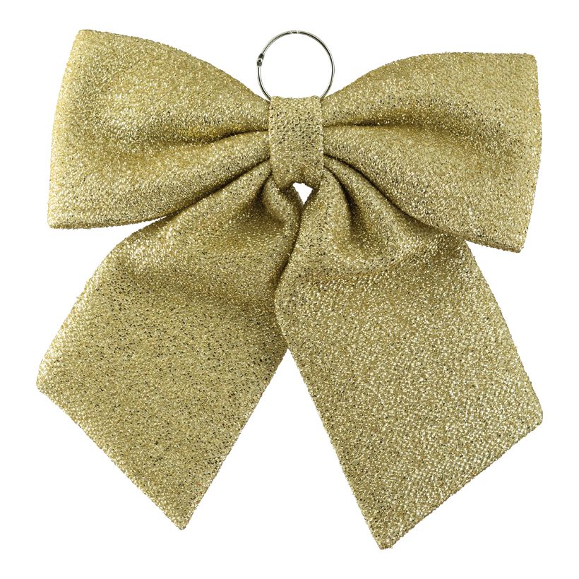 Noeud 48x44cm en tissu, scintillant, ‡ suspendre