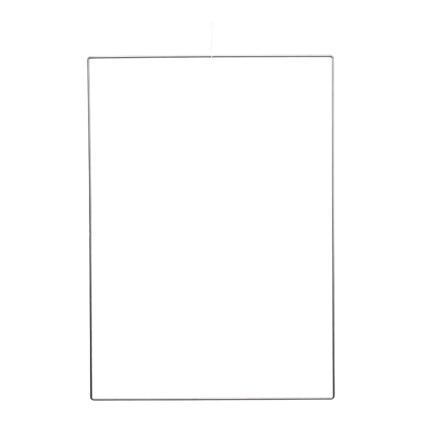 Metal frame, 50x70cm with eyelet to hang