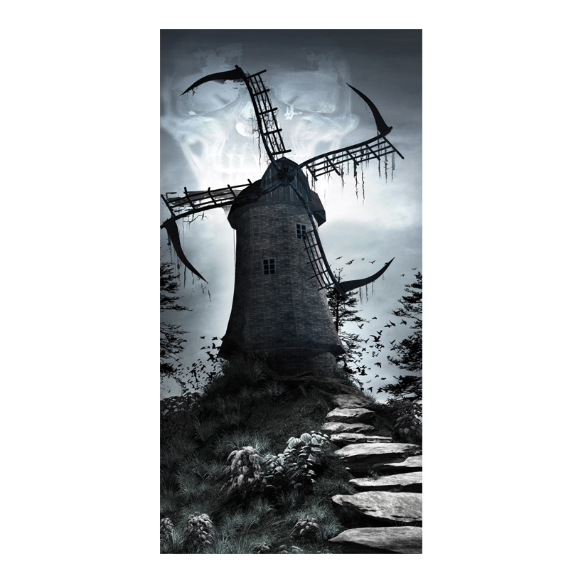 # Motivdruck "Windmill of death", 180x90cm Papier