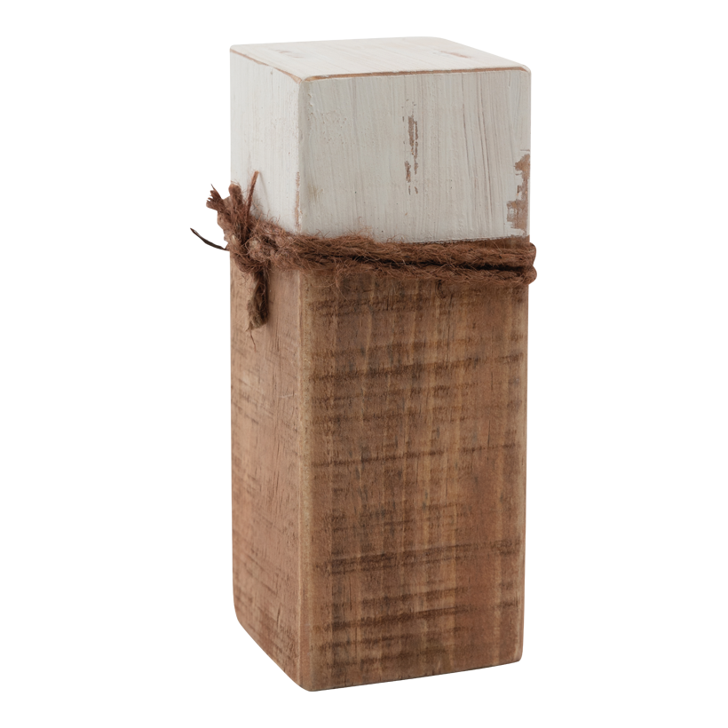 Bollards in set, 20x8cm 2 pcs. out of fir wood
