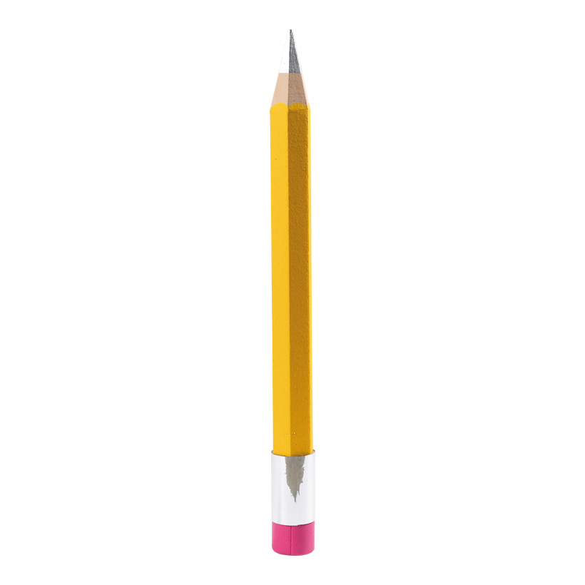 # Bleistift mit Radierer, 93x7,5cm aus Styropor, selbststehend