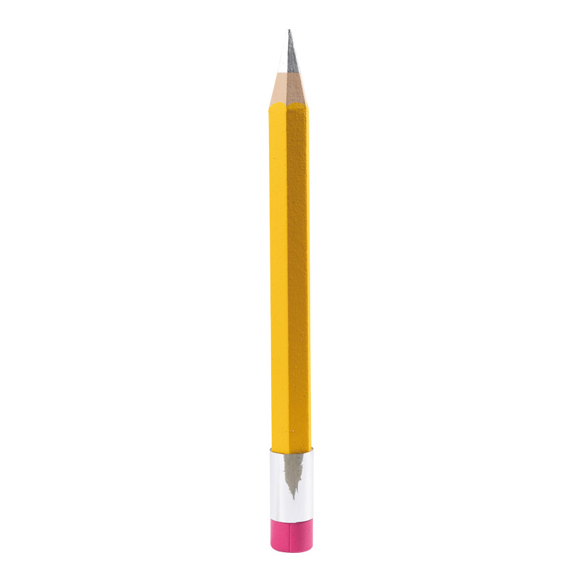 # Pencil with rubber, 93x7,5cm out of styrofoam, self-standing