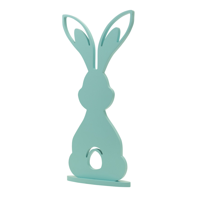 Lapin sur plaque de base 45x22cm Dicke12mm en MDF