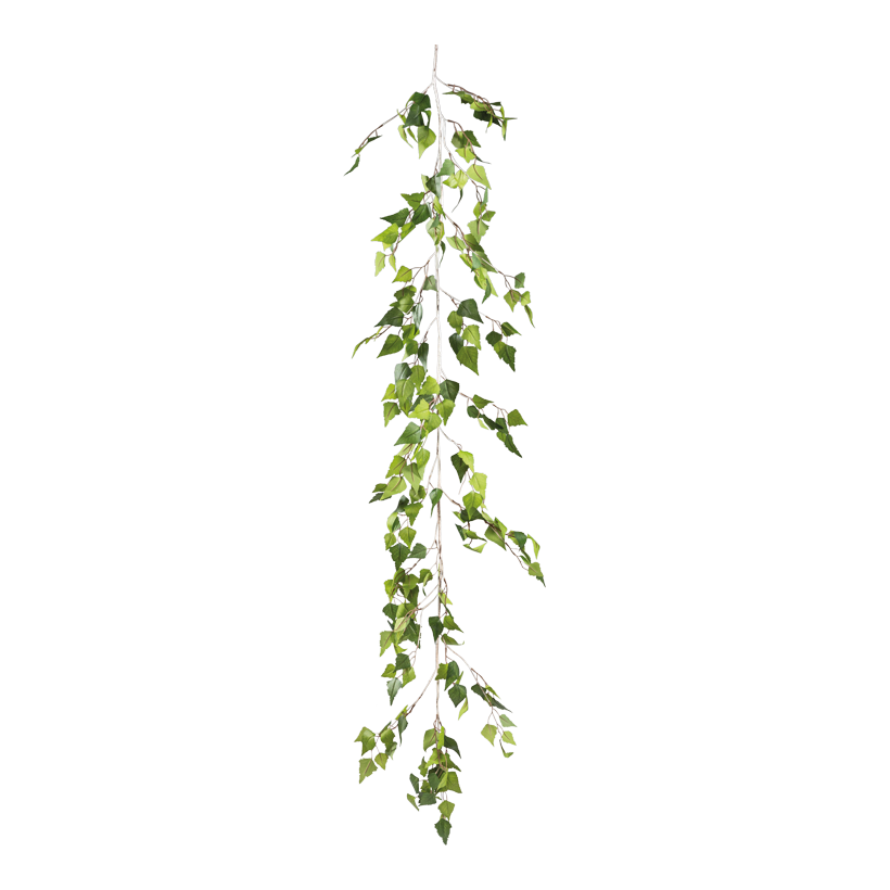 Birch garland, 180cm out of artificial silk, flexible, to hang