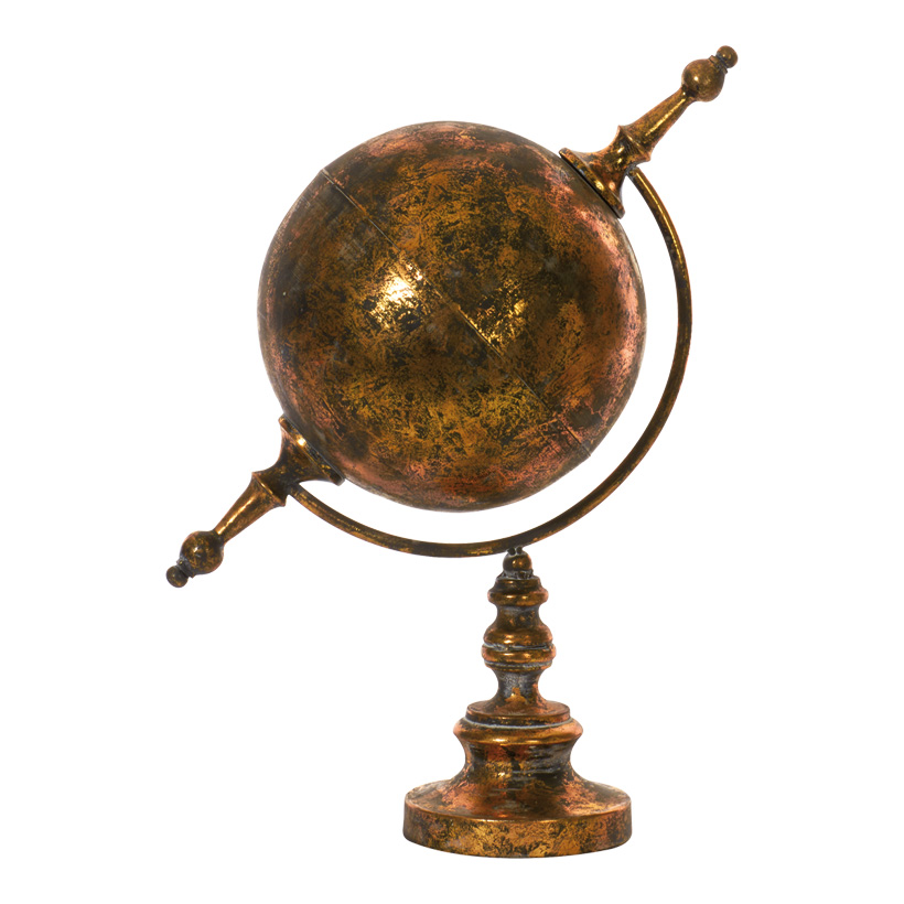 # Globe 52x26cm, metal