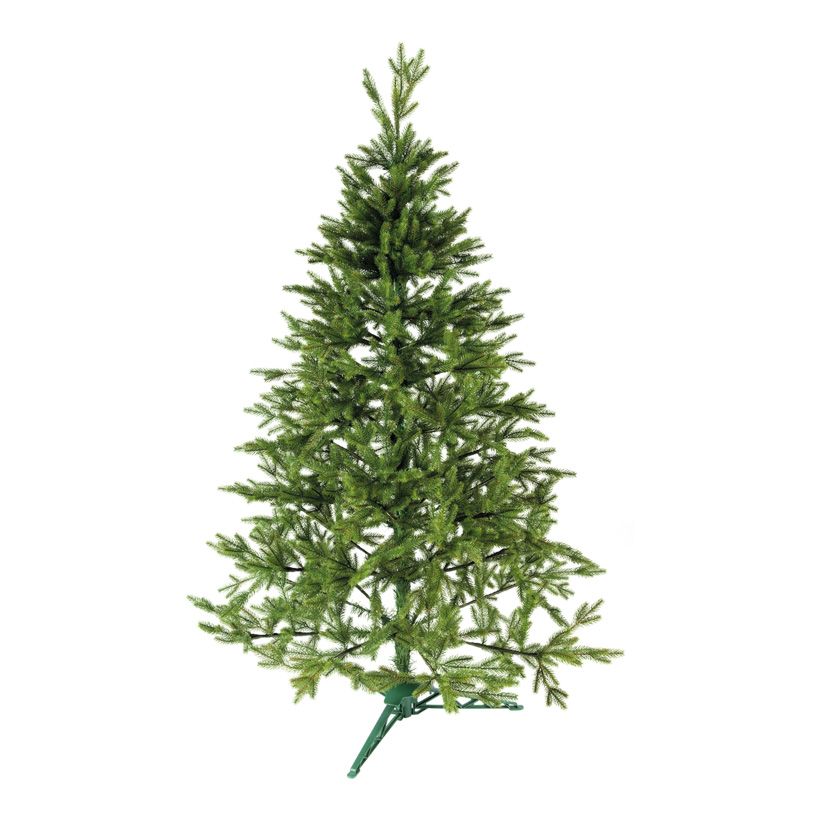 Sapin de Noël avec support, 180cm Ø130cm 770 PE-tips